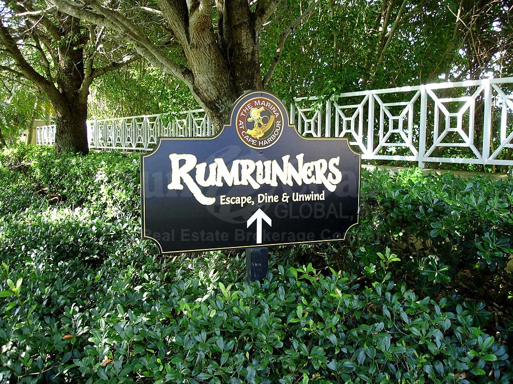 Rum Runners Signage